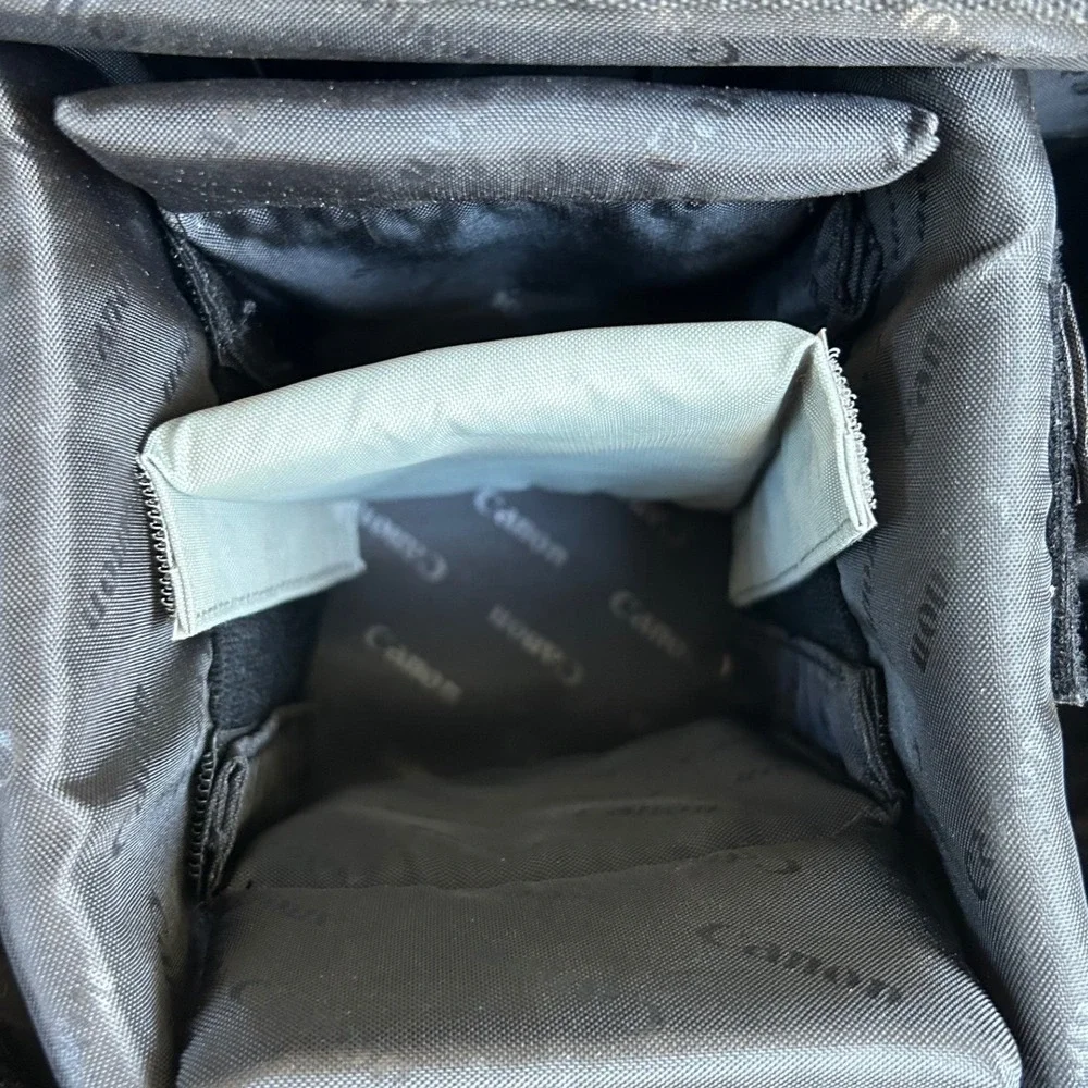 Canon EOS Utility Tech Camera Bag‎ Black Gray DSLR Gadget Case Normcore